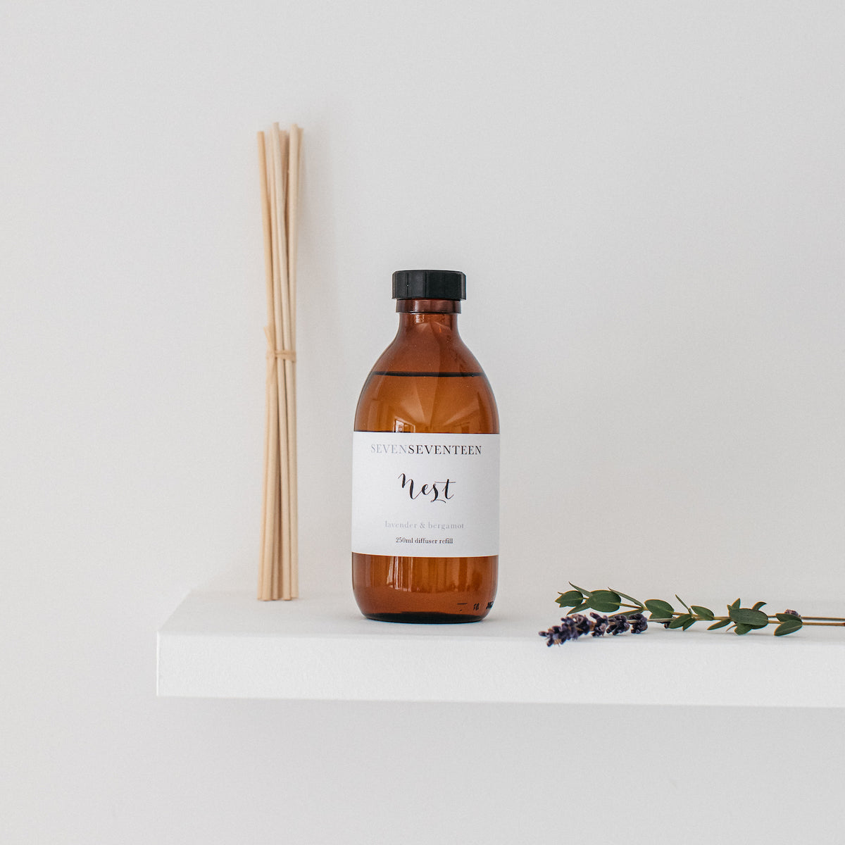 Nest / Lavender & Bergamot Diffuser Refill | Seven Seventeen