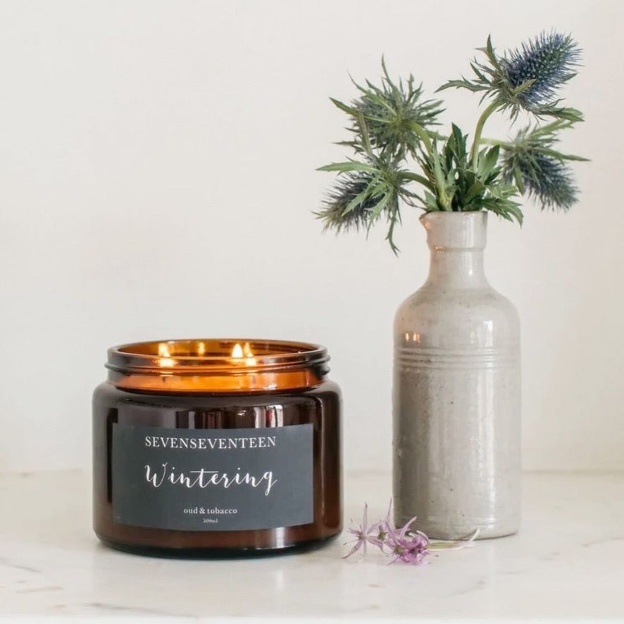 Wintering / Oud & Tobacco Candle
