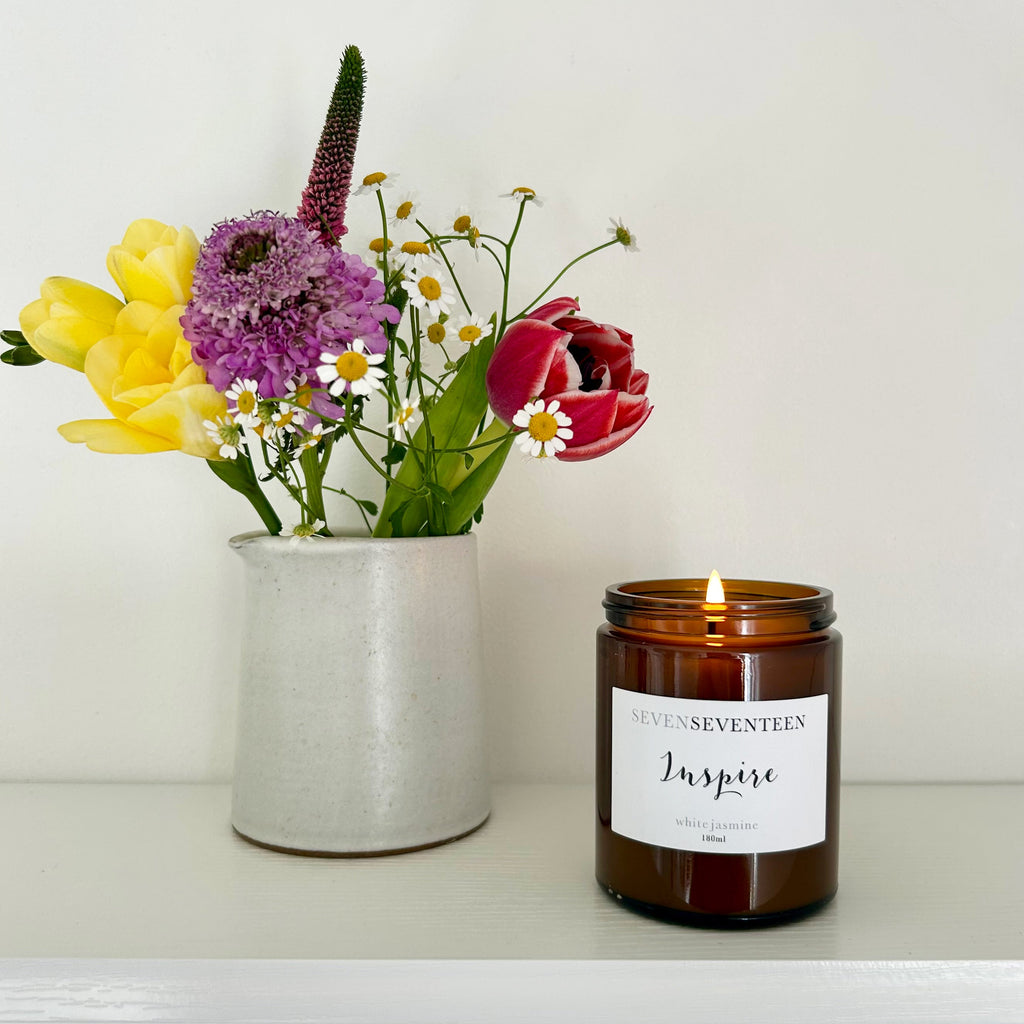 Inspire / White Jasmine Candle