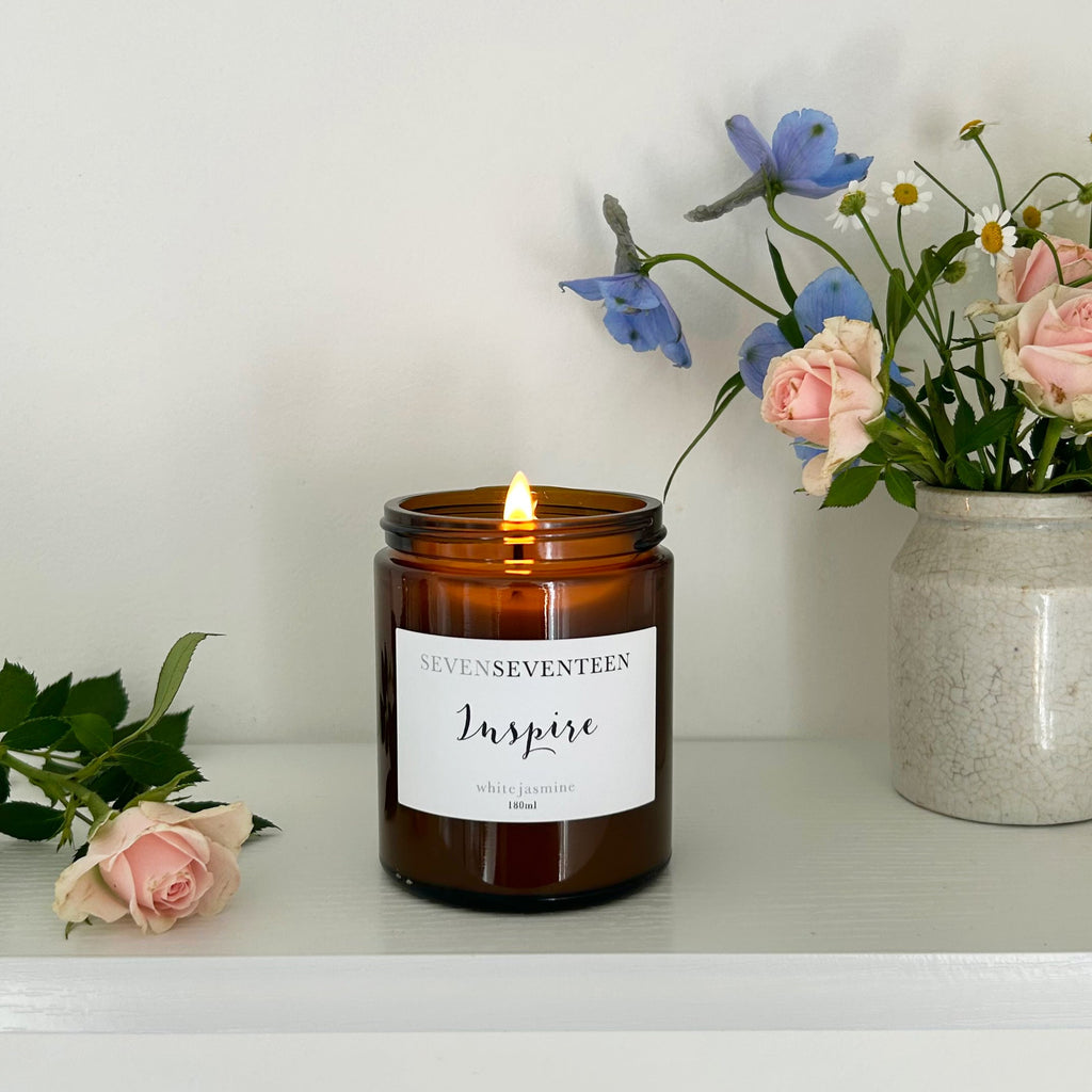 Inspire / White Jasmine Candle