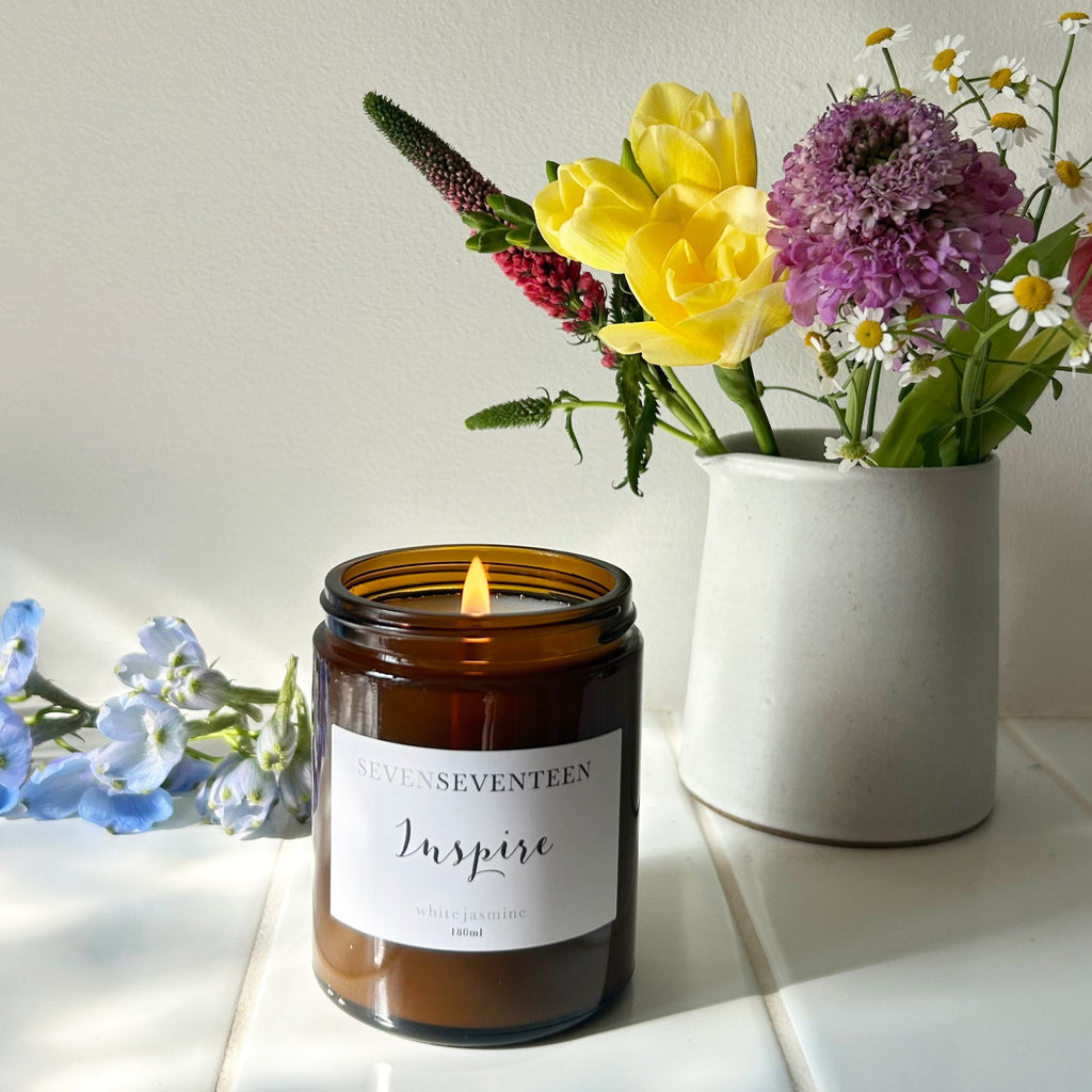 Inspire / White Jasmine Candle