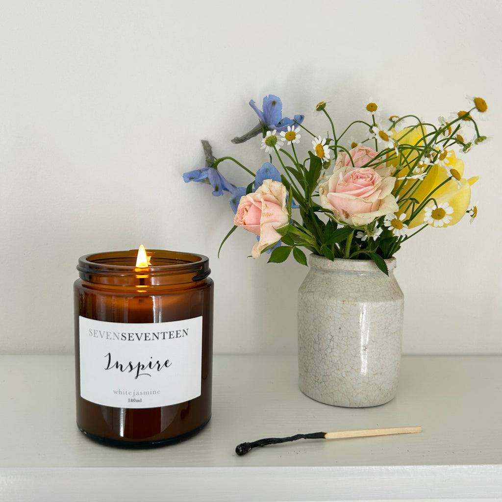 Inspire / White Jasmine Candle