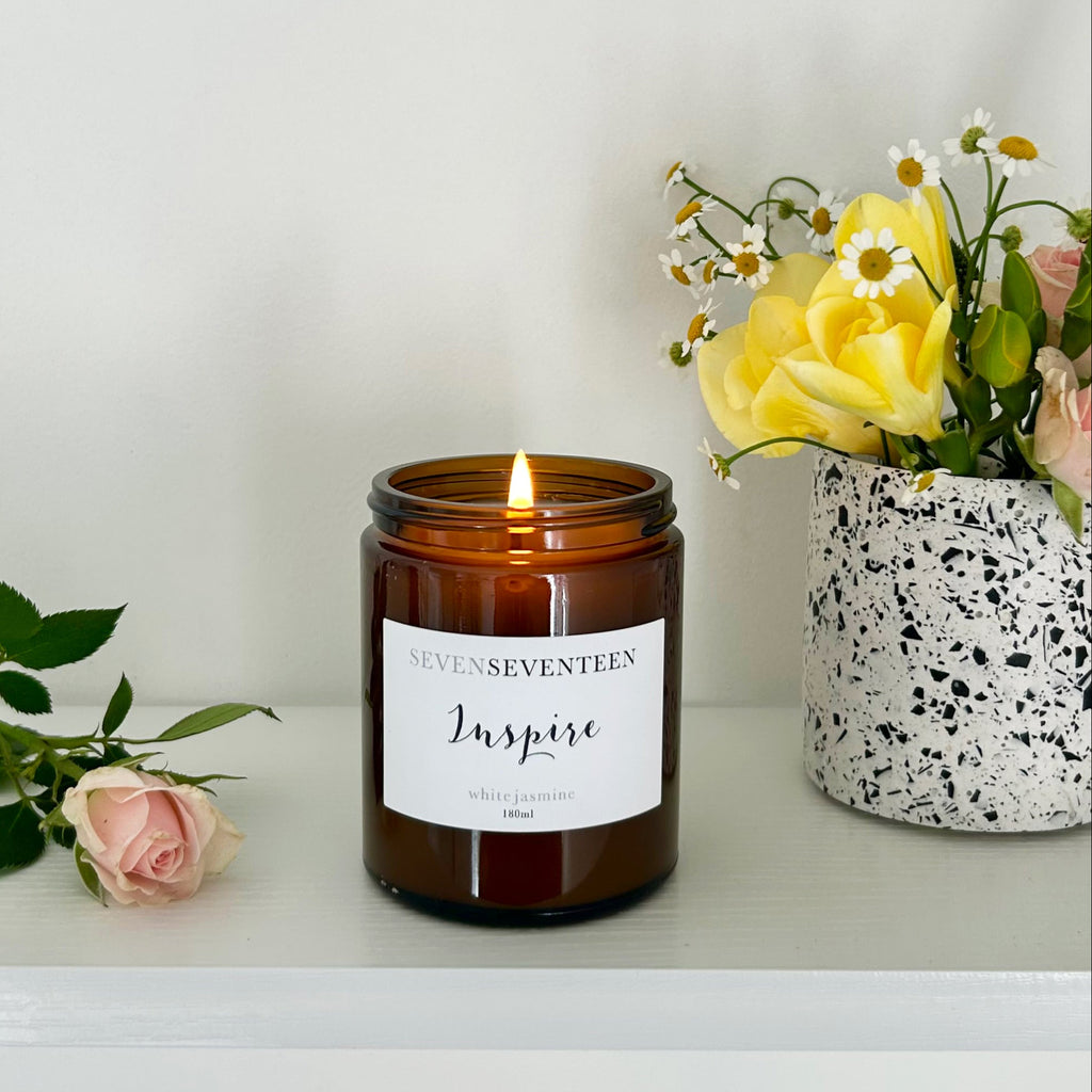 Inspire / White Jasmine Candle