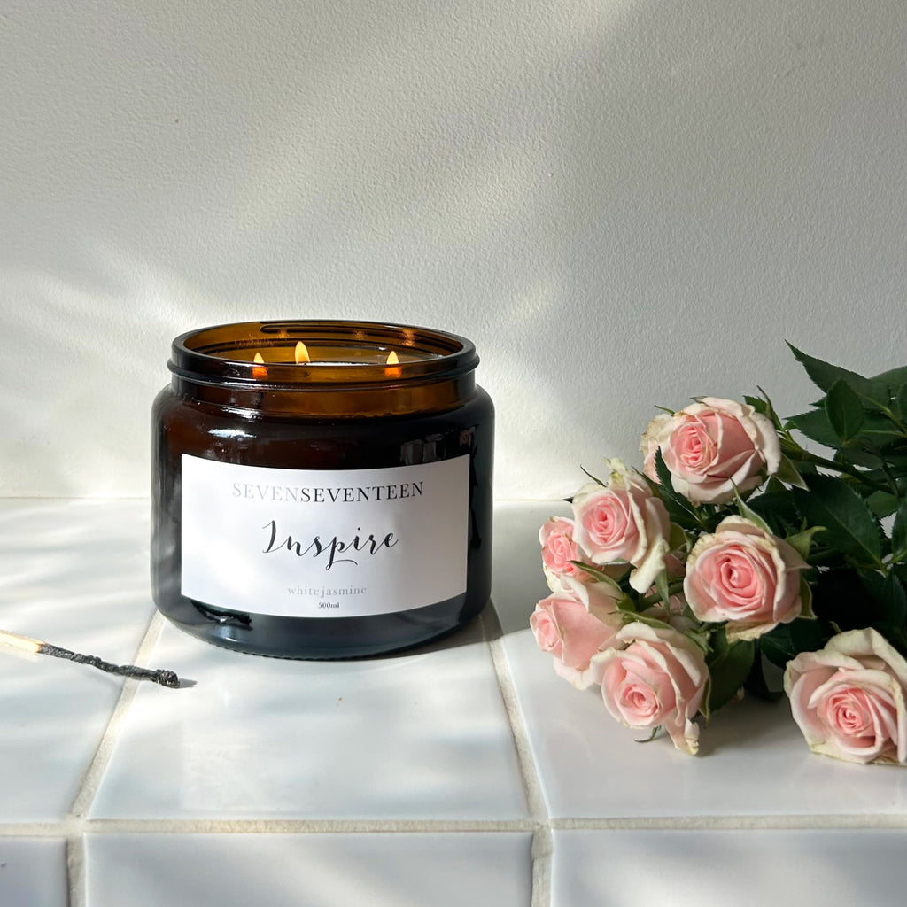 Inspire / White Jasmine Candle