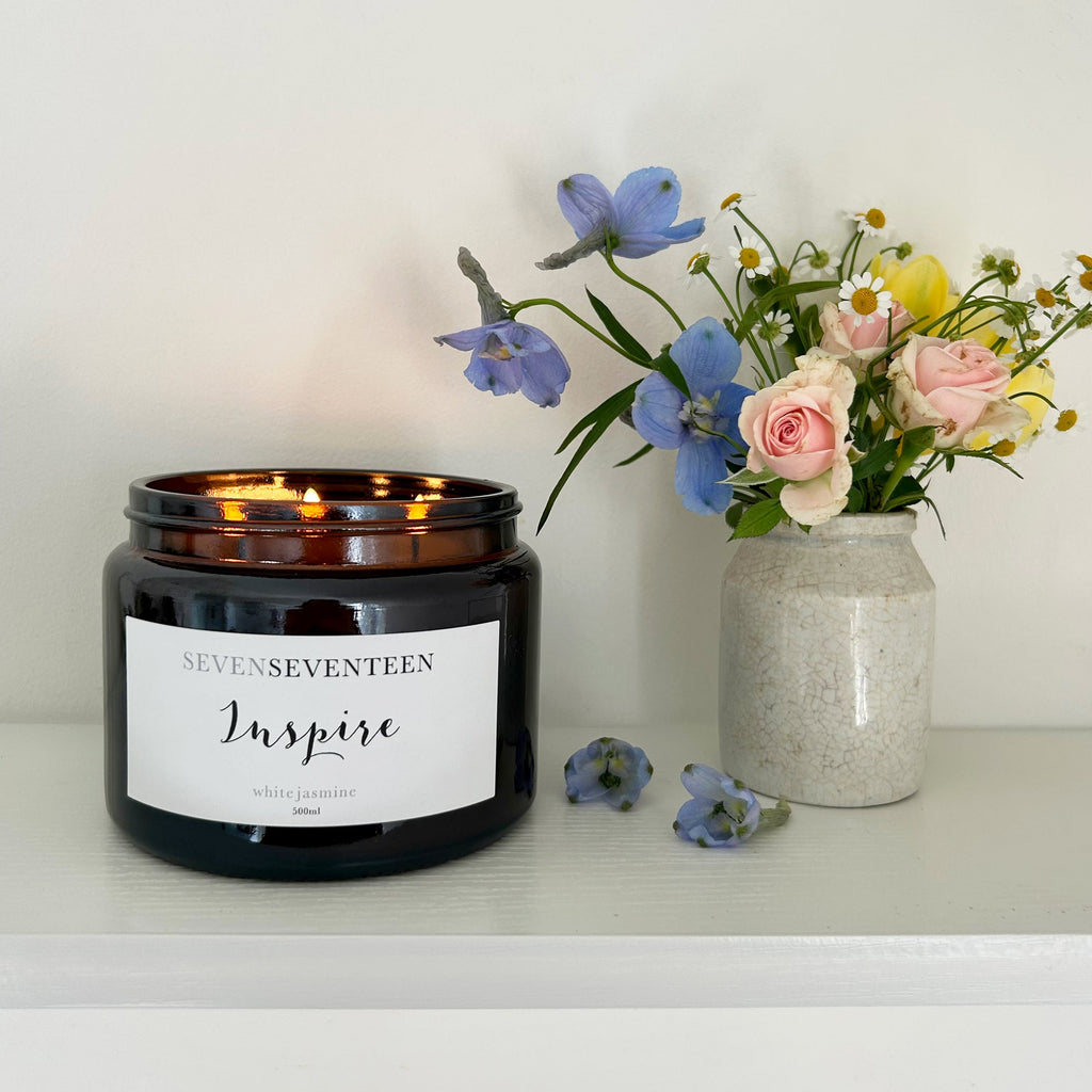 Inspire / White Jasmine Candle