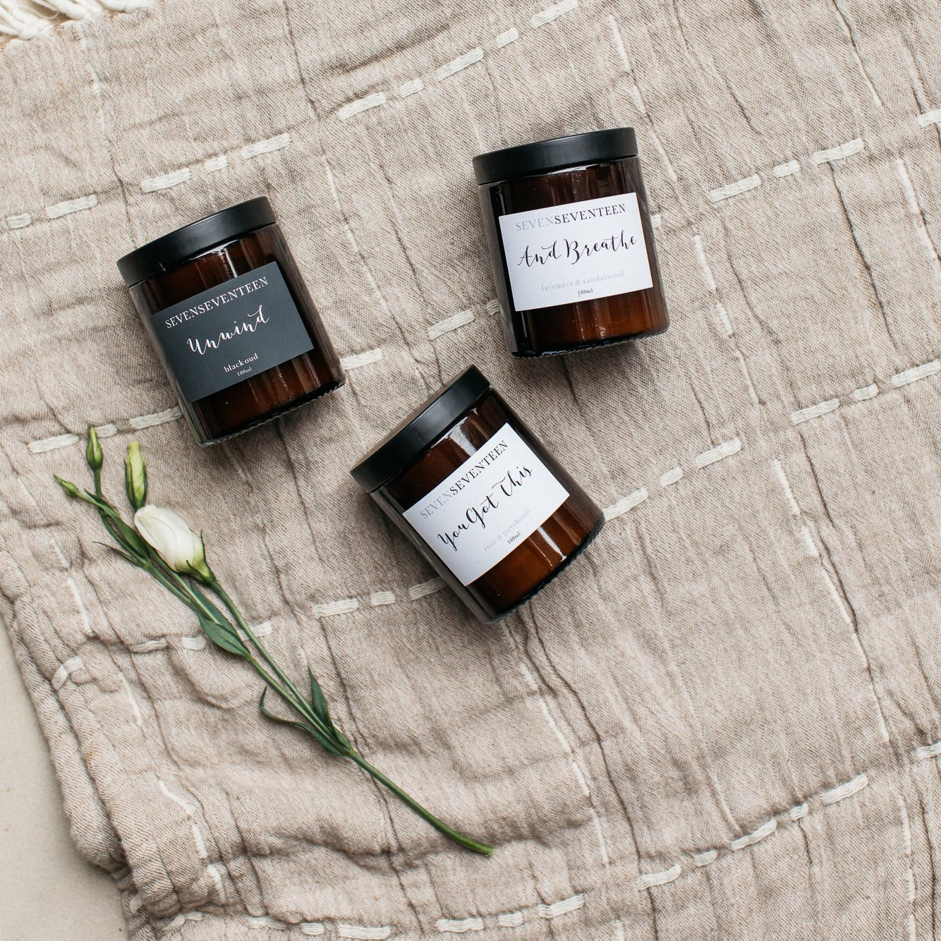 Evening Unwind 180ml Candle Bundle | Seven Seventeen