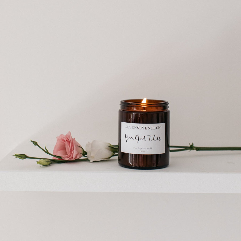 YOU GOT THIS / ROSE & PATCHOULI CANDLE