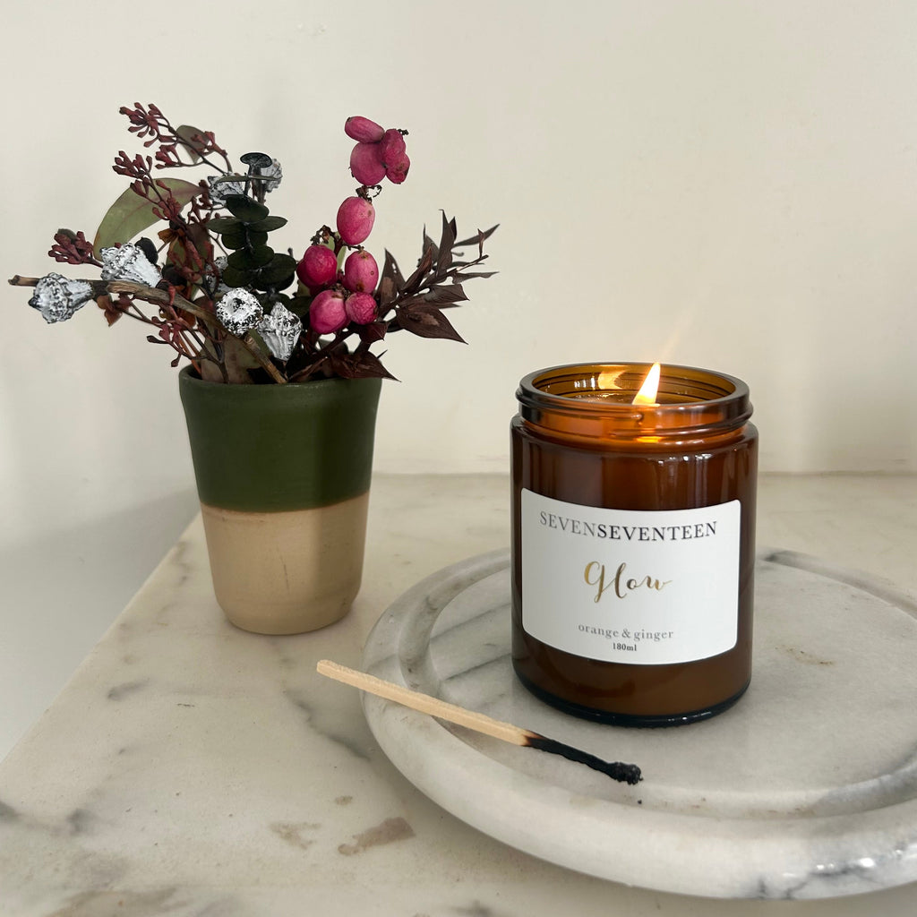 Glow / Orange & Ginger Candle