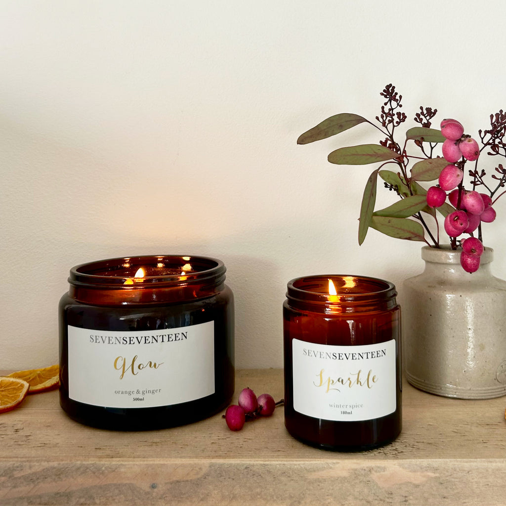 Sparkle / Winter Spice candle