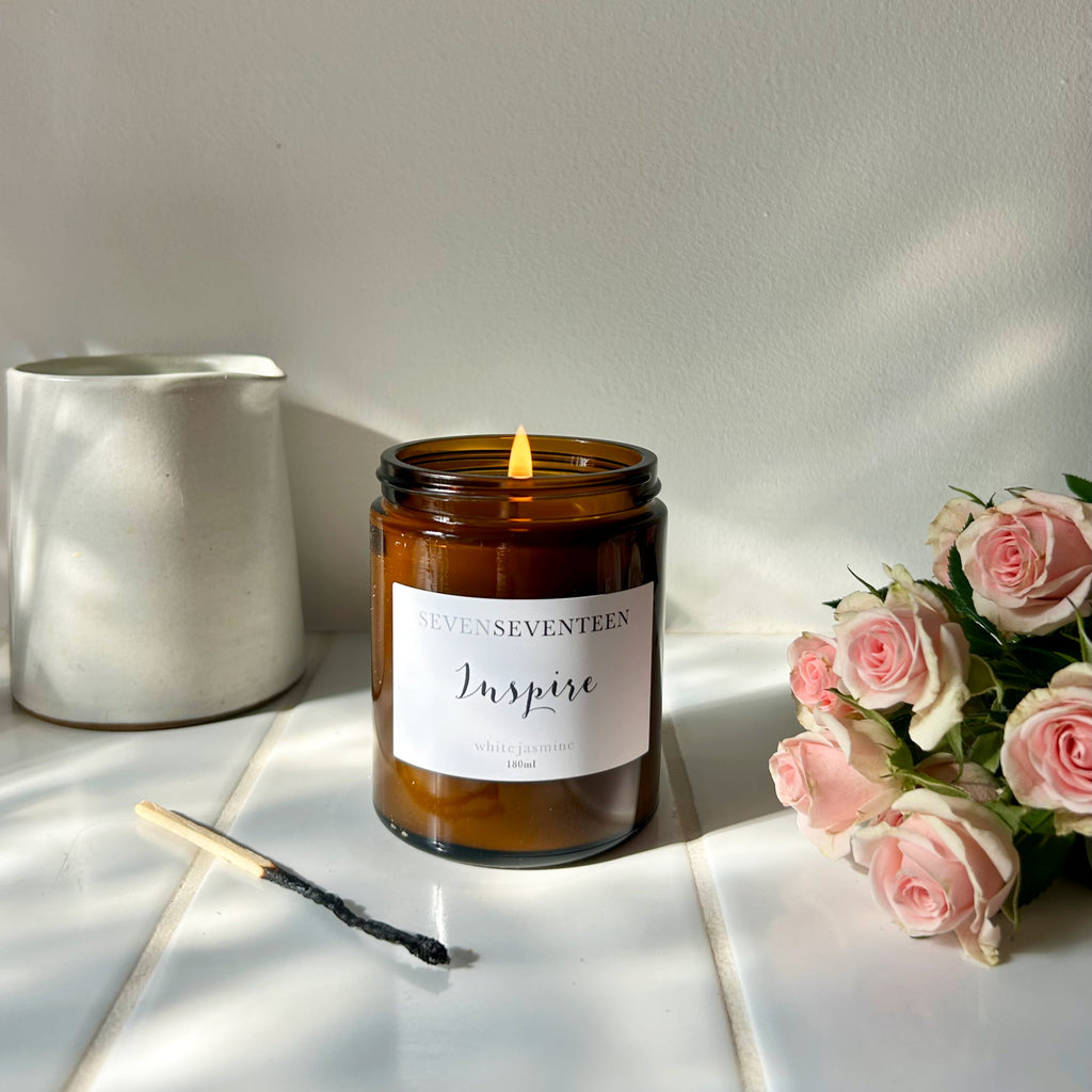 Inspire / White Jasmine Candle