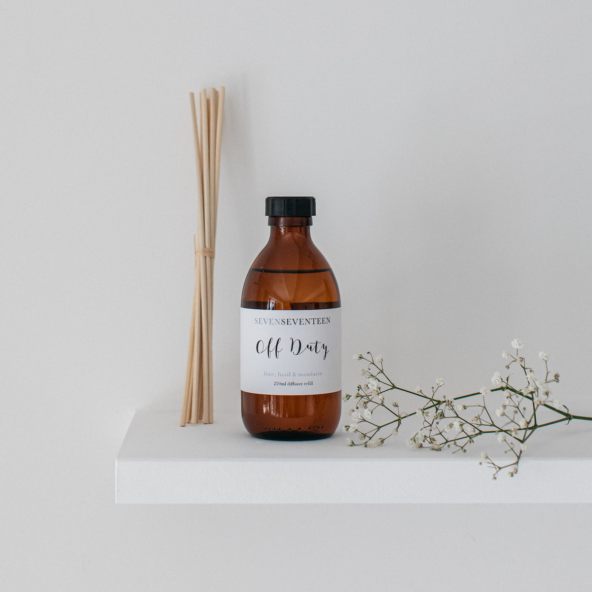 Off Duty / Lime Basil & Mandarin Diffuser Refill | Seven Seventeen