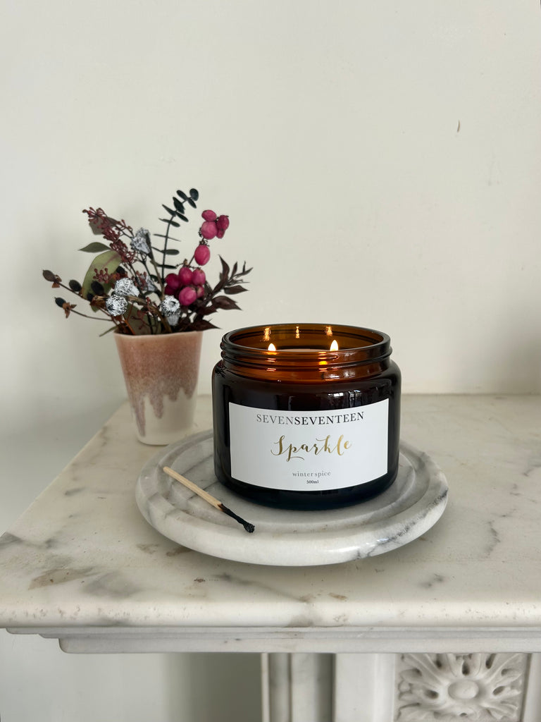 Sparkle / Winter Spice Candle