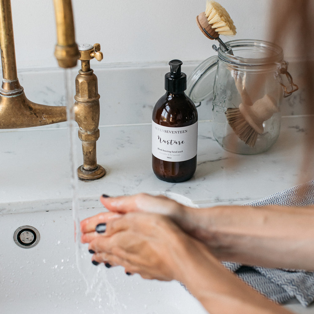 Nurture/Nourish lavender & bergamot hand wash & lotion duo
